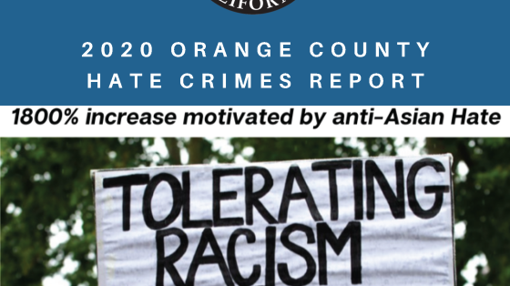 Hate Crime Report 2020 Cover Page