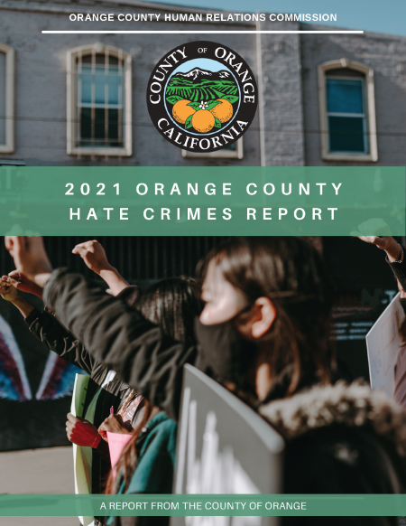 Hate Crime Report 2021 Cover Page